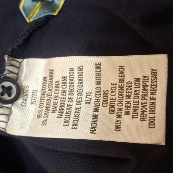 Robert Graham Skull Detail Navy Vlue Men's Polo Size XL - Picture 3 of 6